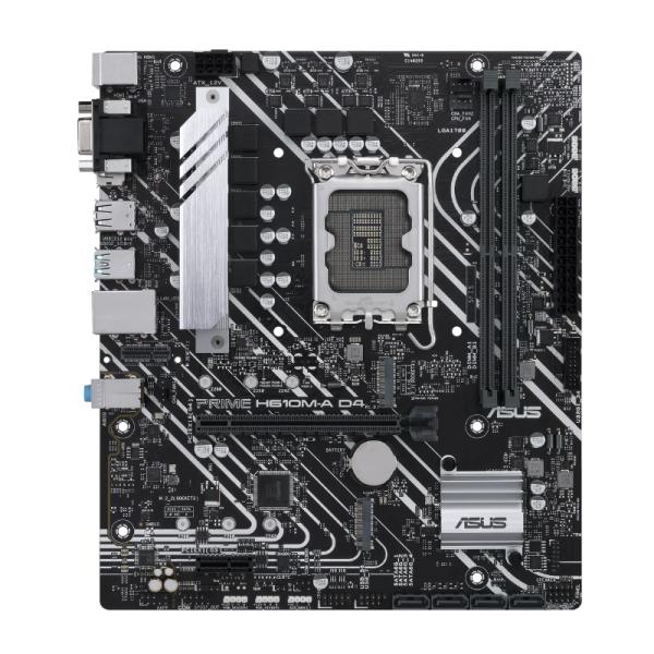 TARJETA MADRE ASUS PRIME H610M-A LGA1700 M-ATX DDR5 90MB1G20-M0EAY0 NEGRO / BLANCO