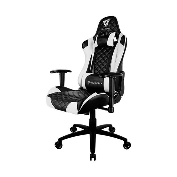 SILLA GAMING THUNDERX3 TGC12 CUERO SINTÉTICO TEGC-2008101.21 NEGRO / BLANCO