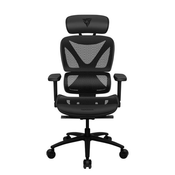 SILLA ERGONÓMICA THUNDERX3 XTC MESH CUERO SINTÉTICO TEGC-3054101.11 NEGRO