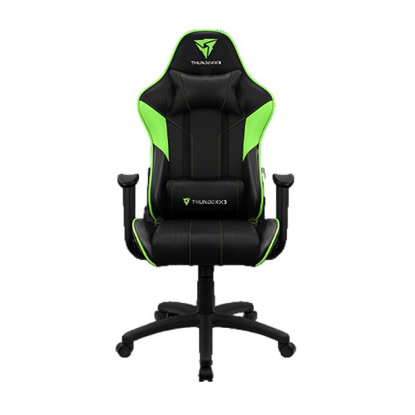 SILLA GAMING THUNDERX3 EC3 CUERO SINTÉTICO TEGC-2027101.G3 NEGRO / VERDE