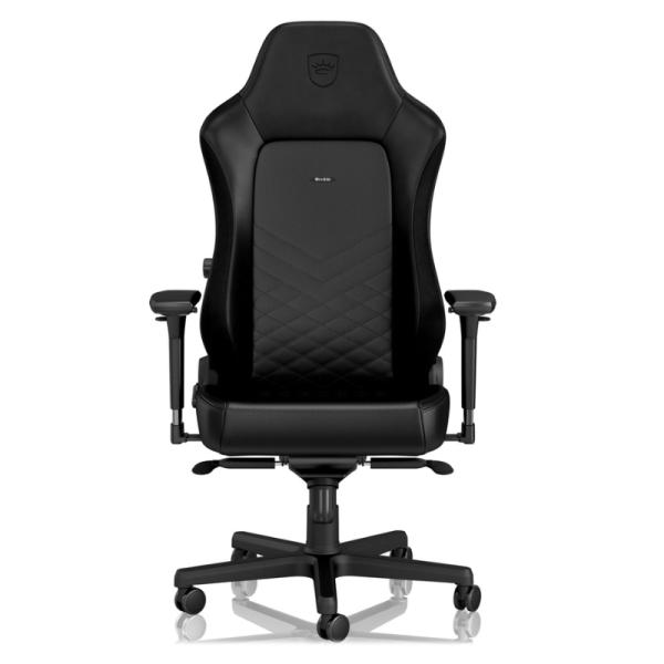 SILLA GAMING ERGONÓMICA NOBLECHAIRS HERO CUERO SINTÉTICO NBL-HRO-PU-BED NEGRO