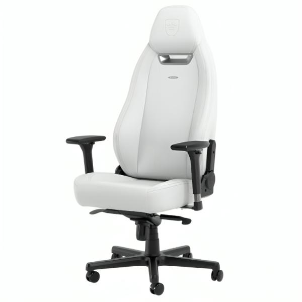 SILLA GAMING ERGONÓMICA NOBLECHAIRS LEGEND CUERO SINTÉTICO NBL-LGD-GER-WED BLANCO