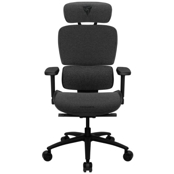SILLA ERGONÓMICA THUNDERX3 XTC LOFT CUERO SINTETICO TEGC-307410Z.Z1 GRIS OSCURO