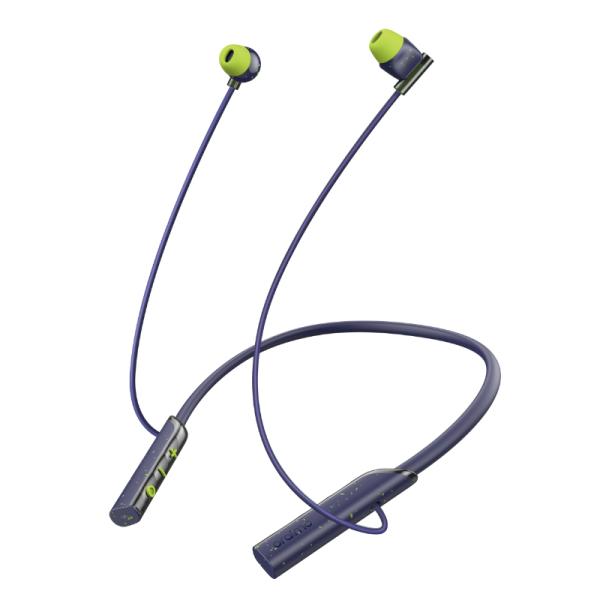 AUDIFONO ORAIMO NECKLACE LITE INALÁMBRICO BLUETOOTH IPX4 OEB-311 AZUL/VERDE