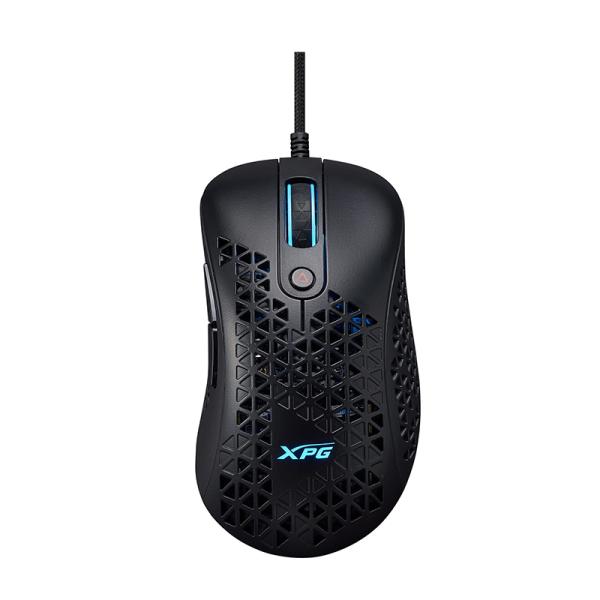 MOUSE GAMING RGB XPG SLINGSHOT ALÁMBRICO USB 12000 DPI SLINGSHOT-BKCWW NEGRO