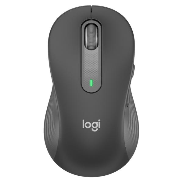 MOUSE LOGITECH SIGNATURE M650 INALÁMBRICO BLUETOOTH / RECEPTOR 4000 DPI PARA ZURDOS 910-006234 NEGRO