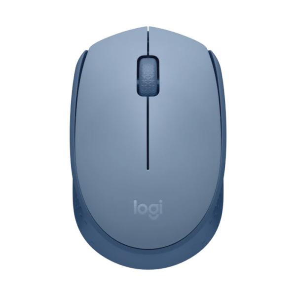 MOUSE LOGITECH M170 INALÁMBRICO 2.4 GHZ 1000 DPI 910-006863 GRIS AZULADO