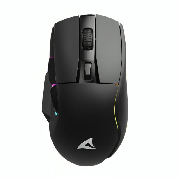 MOUSE GAMING SHARKOON SGM50W INALÁMBRICO 2.4 GHZ 6400 DPI 4044951040230 NEGRO
