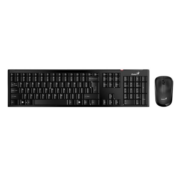 TECLADO Y MOUSE SLIMSTAR 8000SE INALAMBRICO 2.4 GHZ ESPAÑOL 31340012407 NEGRO