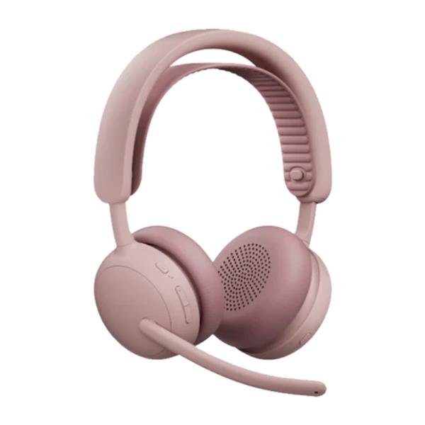 HEADSET LOGITECH ZONE WIRELESS 2 ES UC INALÁMBRICO BLUETOOTH USB-C  981-001597 ROSADO