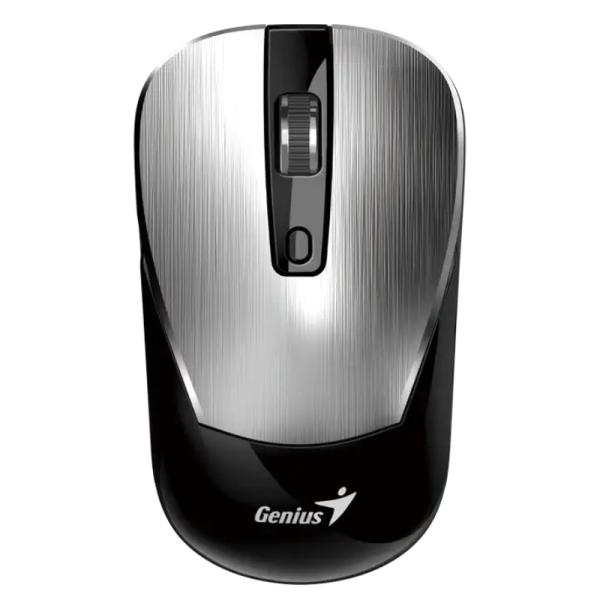 MOUSE GENIUS NX-7125  INALAMBRICO CON RECEPTOR 1200DPI 31030044402 PLATEADO
