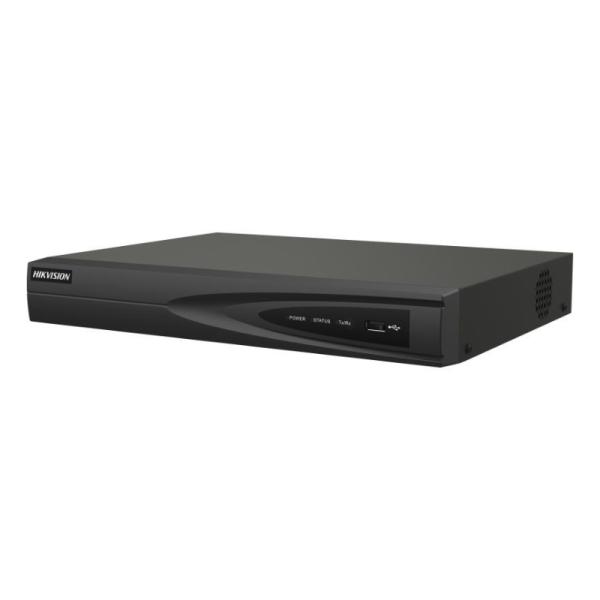 GRABADORA NVR HIKVISION DS-7608NI-Q1/W(STD)(E) 8 CANALES IP 8MP/6MP/4K HASTA 8TB / 1 HDD (NO INCLUIDO) WI-FI 6 H.265/H.264 303623429 NEGRO