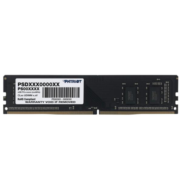 MEMORIA RAM PC 8GB PATRIOT SIGNATURE LINE DDR4 3200MHZ CL22 1.2V PSD48G32002 SL NEGRO