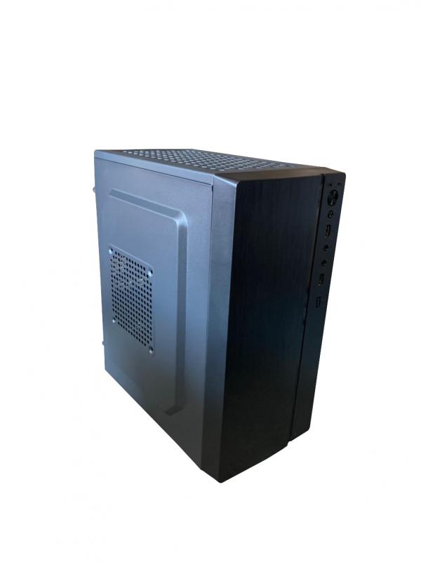 CASE CM04KTRA001C MINI TOWER SIN VENTILACIÓN INCLUIDA CON PANEL LATERAL NEGRO