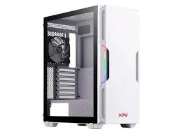 CASE GAMING XPG STARKER MID TOWER VENTILADORES 2 DE 120MM CON VIDRIO LATERAL STARKER-WHCWW BLANCO