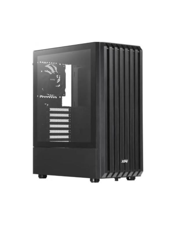 CASE GAMING XPG VALOR STORM MID TOWER SIN VENTILACIÓN INCLUIDA CON VIDRIO LATERAL Y MALLA FRONTAL VALORSTORMMTWOF-BKCWW NEGRO