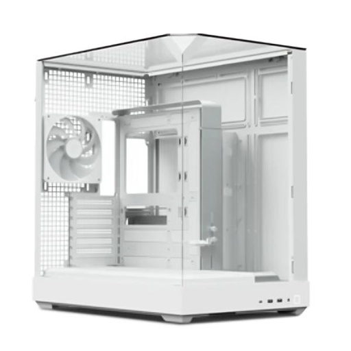 [CP3283] CASE APNX V2-WT-V1 MID TOWER 4 VENTILADORES CON PANEL LATERAL Y FRONTAL APCM-VI02143.21 BLANCO