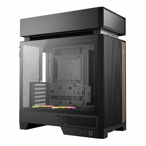 [CP3288] CASE DEEPCOOL CL660 MID TOWER VENTILADORES 2 DE 120MM CON PANEL LATERAL R-CL660-BKNNA0-G-1 NEGRO