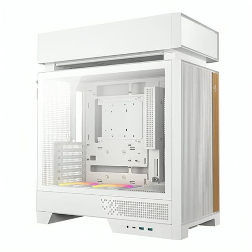 [CP3289] CASE DEEPCOOL CL660 WH MID TOWER VENTILADORES 2 DE 120MM CON PANEL LATERAL R-CL660-WHNNA0-G-1 BLANCO