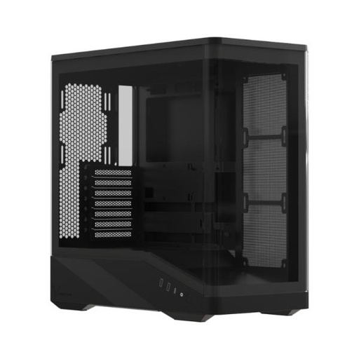 [CP3307] CASE RGB FORMULA V LINE CRYSTAL U9 PA MID TOWER SIN ABANICOS INCLUIDOS VIDRIO TEMPLADO LATERAL SIN FUENTE DE PODER 4711401666370 NEGRO