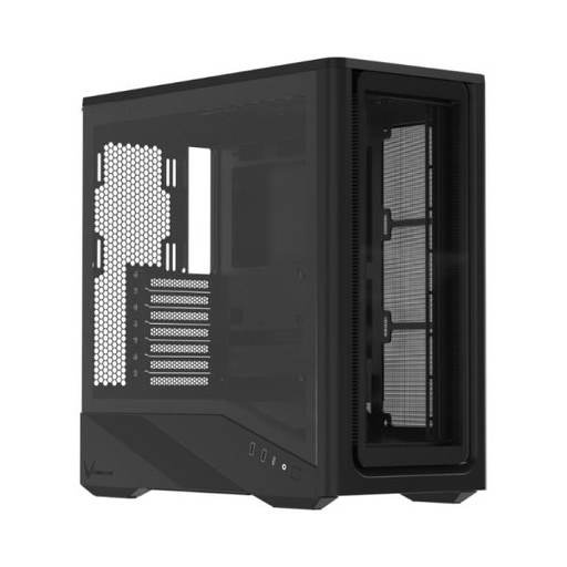 [CP3308] CASE ARGB FORMULA V LINE AIR POWER G9 DUO PA MID TOWER 4 ABANICOS DE 120 MM ACERO SPCC Y PANEL FRONTAL DE ACERO Y PLÁSTICO 4711401666493 NEGRO