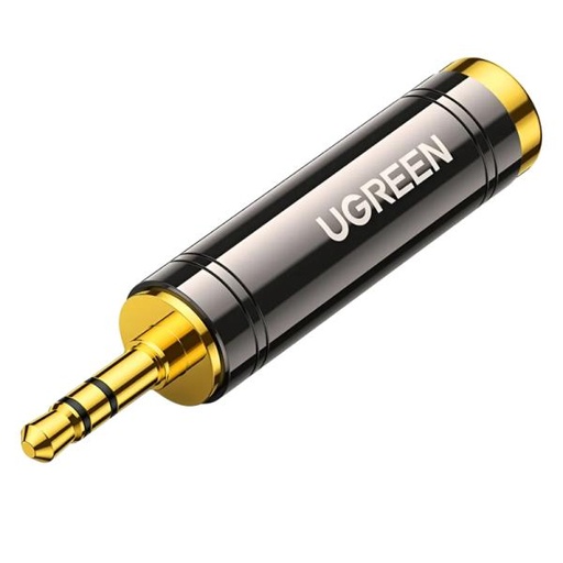 [AC1086] ADAPTADOR UGREEN AV168 3.5MM MACHO A 6.35MM HEMBRA 60711