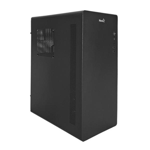 [CP3318] CASE NOVA NZ-660B SIN VENTILACION INCLUIDA FUENTE DE PODER 600W INCLUIDA NEGRO