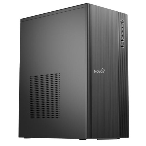 [CP5094] CASE NOVA MZ-580B SIN VENTILACIÓN INCLUIDA CON FUENTE DE PODER 600W E010-171 NEGRO