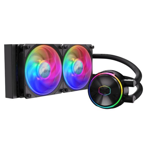 [1208334] ENFRIAMIENTO LIQUIDO COOLER MASTER MASTERLIQUID PL240 FLUX AIO 240MM MLY-D24M-A23PZ-R1 NEGRO