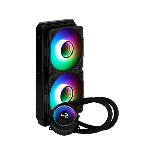 [1208456] ENFRIAMIENTO LIQUIDO RGB AEROCOOL MIRAGE L240 AIO 240MM ACLA-MR24117.73 NEGRO