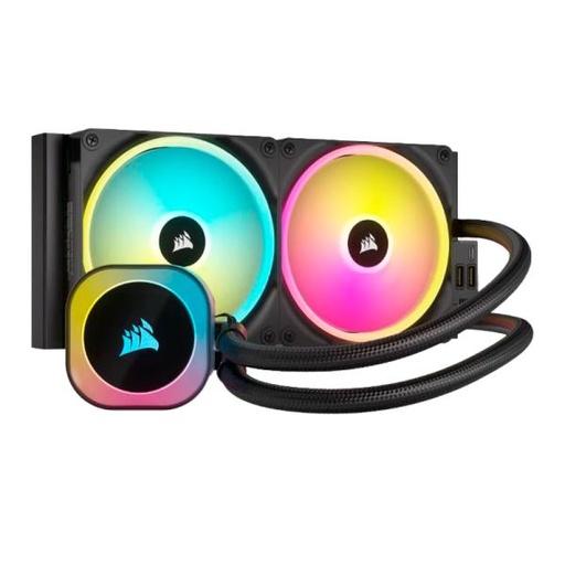 [1208466] ENFRIAMIENTO LIQUIDO CORSAIR ICUE LINK H115I RGB AIO 280MM CW-9061002-WW NEGRO