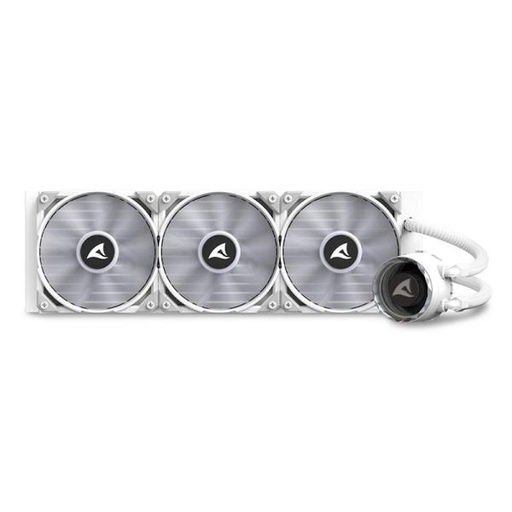 [1208577] ENFRIAMIENTO LIQUIDO SHARKOON S90 RGB AIO 360MM 4044951038619 BLANCO
