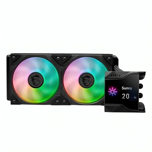 [1208609] ENFRIAMIENTO LIQUIDO MSI MPG CORELIQUID D240 AIO 240MM 936-6A16AA-007 NEGRO NEGRO