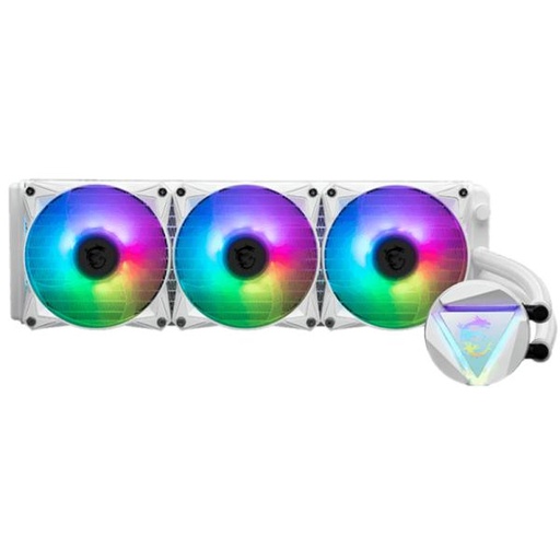 [CP4040] ENFRIAMIENTO LIQUIDO RGB MSI MAG CORELIQUID C360 V2 WHITE AIO 360MM 306-7ZW2R37-813 BLANCO