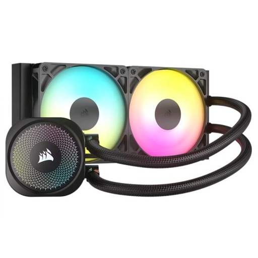 [CP4060] ENFRIAMIENTO LIQUIDO CORSAIR NAUTILUS 240 RS ARGB AIO 240MM CW-9060092-WW NEGRO
