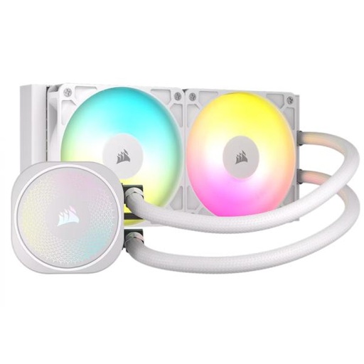 [CP4062] ENFRIAMIENTO LIQUIDO CORSAIR NAUTILUS 240 RS ARGB AIO 240MM CW-9060094-WW BLANCO