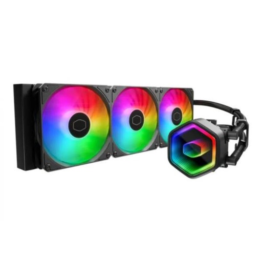 [CP4067] ENFRIAMIENTO LIQUIDO RGB COOLER MASTER MASTERLIQUID 360 CORE II 360MM AM4/AM5 Y LGA 1851 / 1700 EN ADELANTE MLW-D36M-A18PA-R1 NEGRO