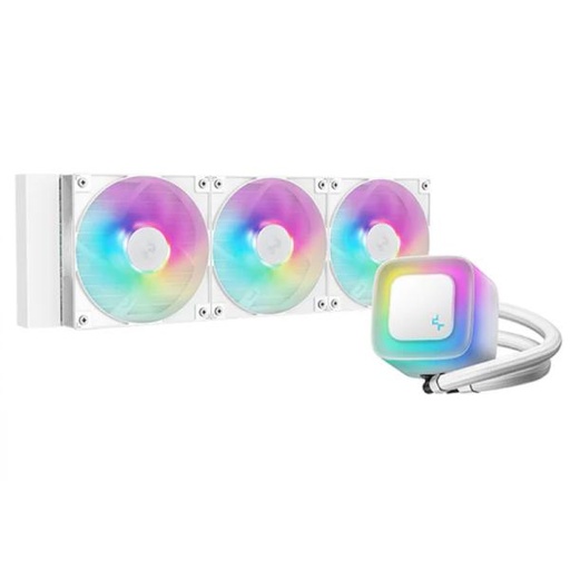 [CP4071] ENFRIAMIENTO LIQUIDO RGB DEEPCOOL LE360 WH V2 AIO 360MM R-LE360-WHAMMN-G-2 BLANCO