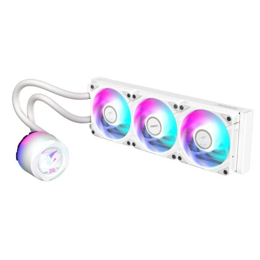 [CP4083] ENFRIAMIENTO LIQUIDO RGB GIGABYTE AORUS WATERFORCE X II 360MM ICE AIO LGA1851 AM5 BLANCO