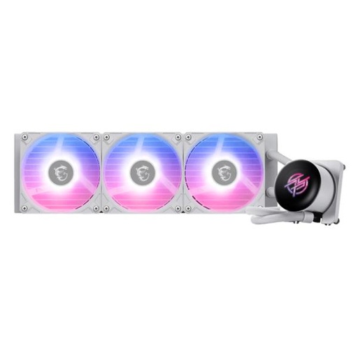 [CP4084] ENFRIAMIENTO LIQUIDO RGB MSI MPG CORELIQUID P13 360 WHITE AIO 360MM LGA 1700 / 1851 / AM5 / AM4 306-7ZWGA21-L80 BLANCO