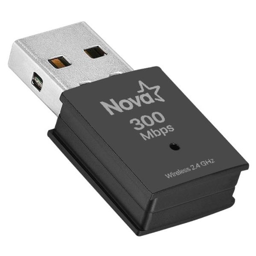 [AC1099] ADAPTADOR WIFI USB NOVA UWF-800 300MBPS E010-173
