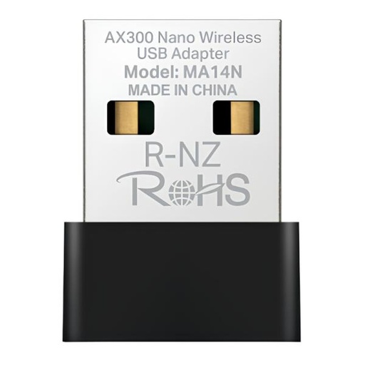 [AC1101] ADAPTADOR USB WIFI MERCUSYS MA14N(EU) AX300 USB 2.0
