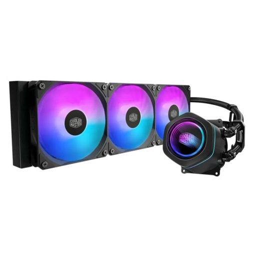 [CP4107] ENFRIAMIENTO LIQUIDO COOLER MASTER MASTERLIQUID CORE NEX 360 ARGB 360MM LGA1851/AM5 MLX-D36M-A18PA-R1 NEGRO
