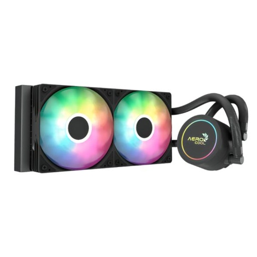 [CP4109] ENFRIAMIENTO LIQUIDO RGB AEROCOOL ABYSS L240R AIO 240MM  LGA115X-1851/ AM5/AM4 ACLA-AB24117.11 NEGRO