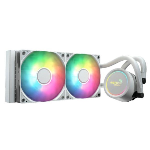 [CP4110] ENFRIAMIENTO LIQUIDO RGB AEROCOOL ABYSS L240R WHT AIO 240MM LGA115X-1851/ AM5/AM4 ACLA-AB24117.21 BLANCO
