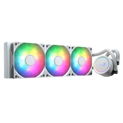 [CP4114] ENFRIAMIENTO LIQUIDO RGB AEROCOOL ABYSS L360R WHT AIO 360MM ACLA-AB36117.21 BLANCO