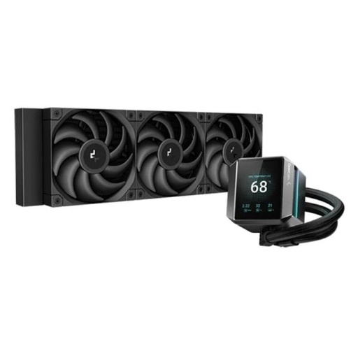 [CP4118] ENFRIAMIENTO LIQUIDO DEEPCOOL MYSTIQUE 360 AIO 360MM R-LX750-BKDSNMP-G-1 NEGRO