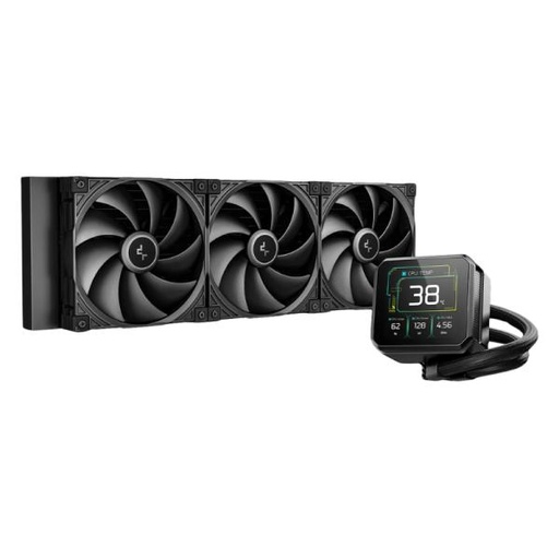 [CP4120] ENFRIAMIENTO LIQUIDO DEEPCOOL SPARTACUS 420 AIO 420MM R-SPT420-BKDSMP-G-1 NEGRO