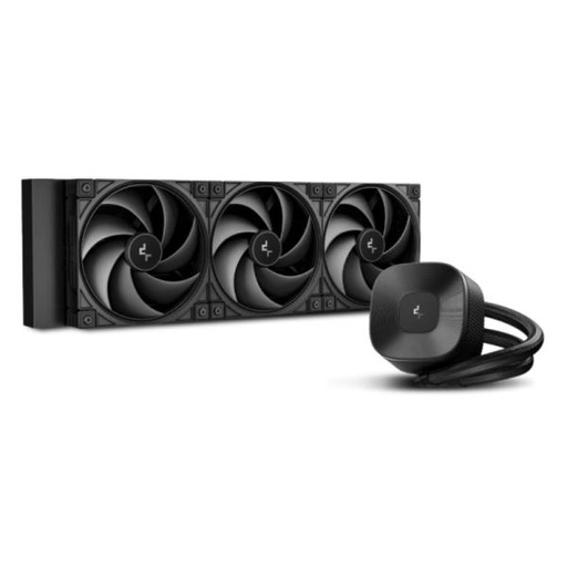 [CP4121] ENFRIAMIENTO LIQUIDO DEEPCOOL LE360 V2 ZERO DARK AIO 360MM R-LE360ZERO-BKLNMD-G-1 NEGRO