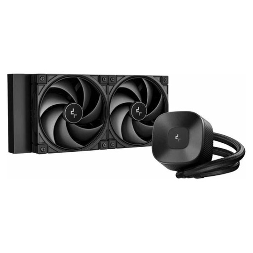 [CP4122] ENFRIAMIENTO LIQUIDO DEEPCOOL LE240 V2 ZERO DARK AIO 240MM R-LE240ZERO-BKLNMD-G-1 NEGRO